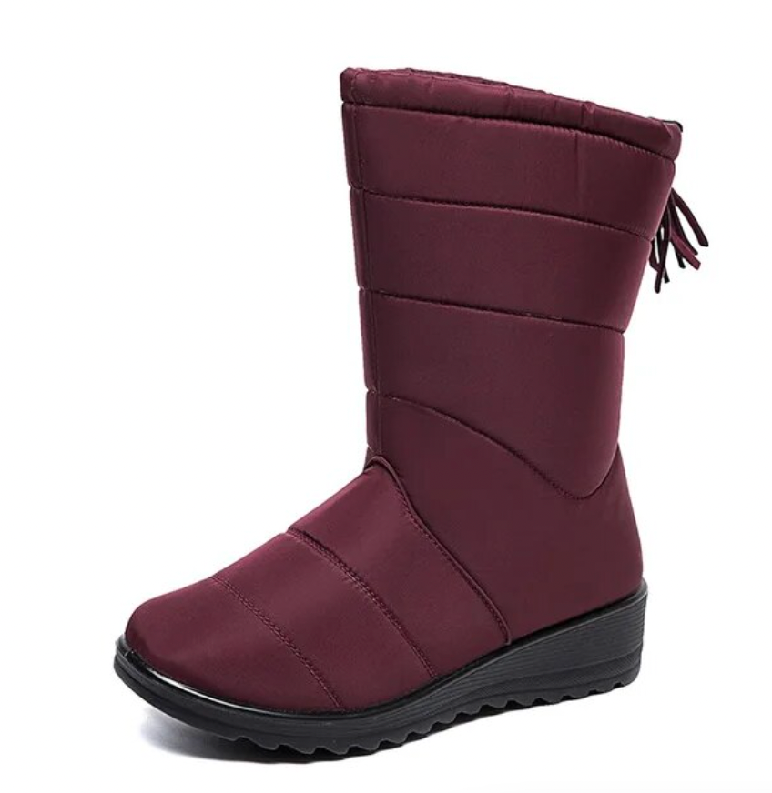 Botas de nieve de invierno ligeras e impermeables para mujer