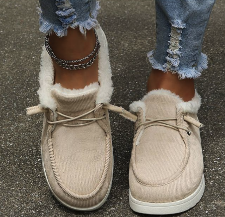 š„On This Week Sale OFF 50%š„Women's Shoes Lace Up Canvas Flat-heel Casual Cotton Shoes