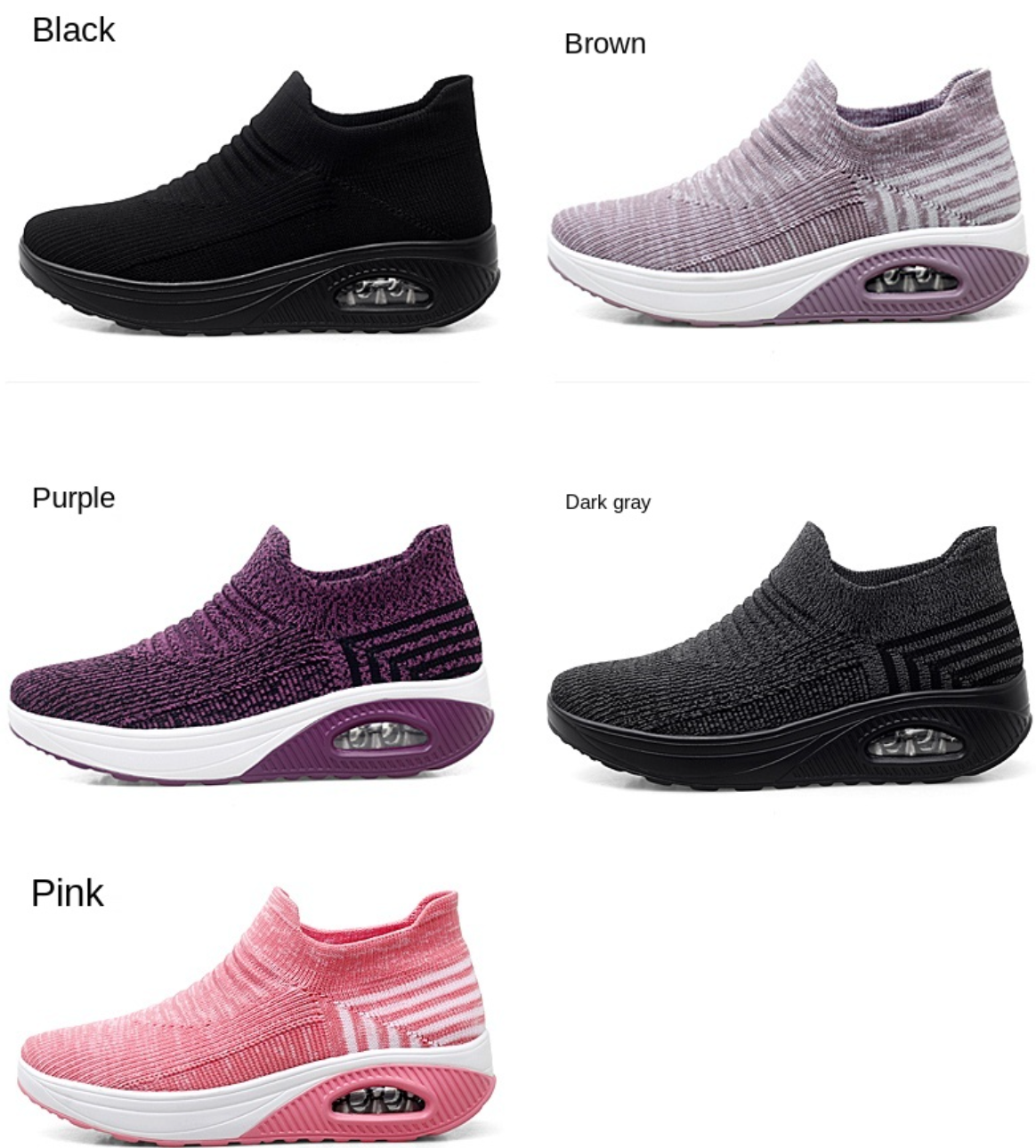 Women's Orthopedic Stretchable Lightweight Walking Shoes