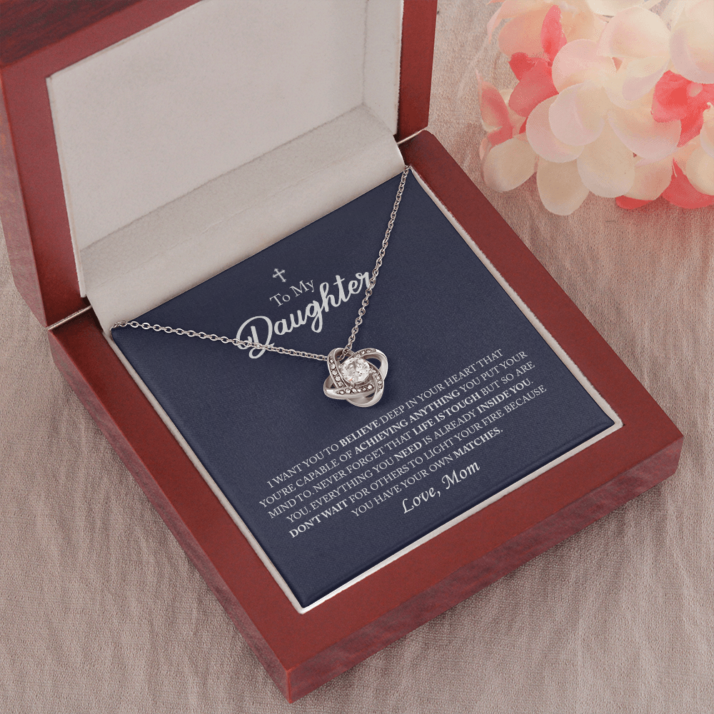 To My Daughter - Light Your Own Fire - Necklace