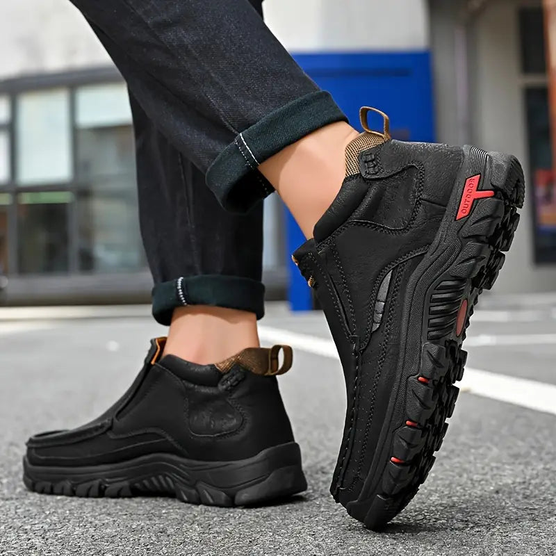 Summer Promotion 50% OFF❤️ Waterproof Non-Slip Ankle Boots for Men – Comfort Orthopedic Outdoor Shoes