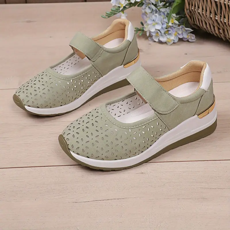 Summer Sale 50% Off❤️ Women's Slip-On Sneakers - Breathable Mesh Walking Shoes with Arch Support