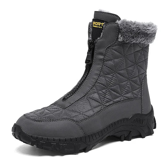 (⏰Limited Time 49% Discount Event) Men's Winter Warm Wide Toe Orthopedic Arch Support Snow Boots Waterproof Non-slip Anti-puncture Work Boots