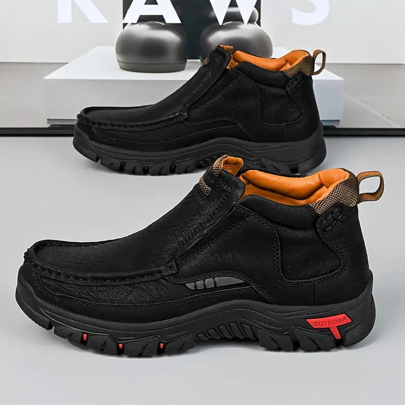 Summer Promotion 50% OFF❤️ Waterproof Non-Slip Ankle Boots for Men – Comfort Orthopedic Outdoor Shoes