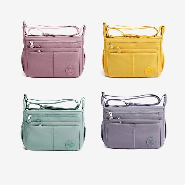 Multi-Pocket Large Capacity Waterproof Casual Crossbody Bag Shoulder Bag