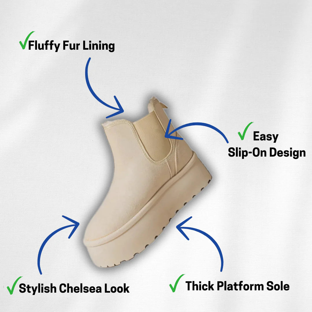 HOT SALE 45%🔥Chelsea Thick Sole Supportive Winter Boots Women