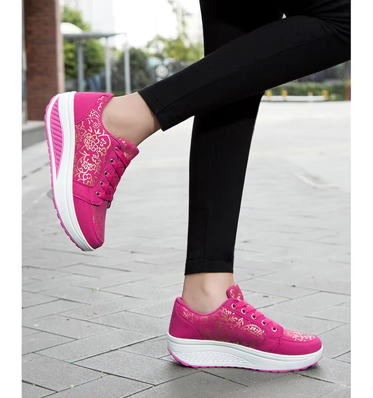 💮 Spring Special 49% Off💝 Women's Orthopedic Slimming Toning Platform Sneakers, Comfort Walking Shoes
