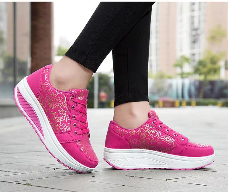 💮 Spring Special 49% Off💝 Women's Orthopedic Slimming Toning Platform Sneakers, Comfort Walking Shoes