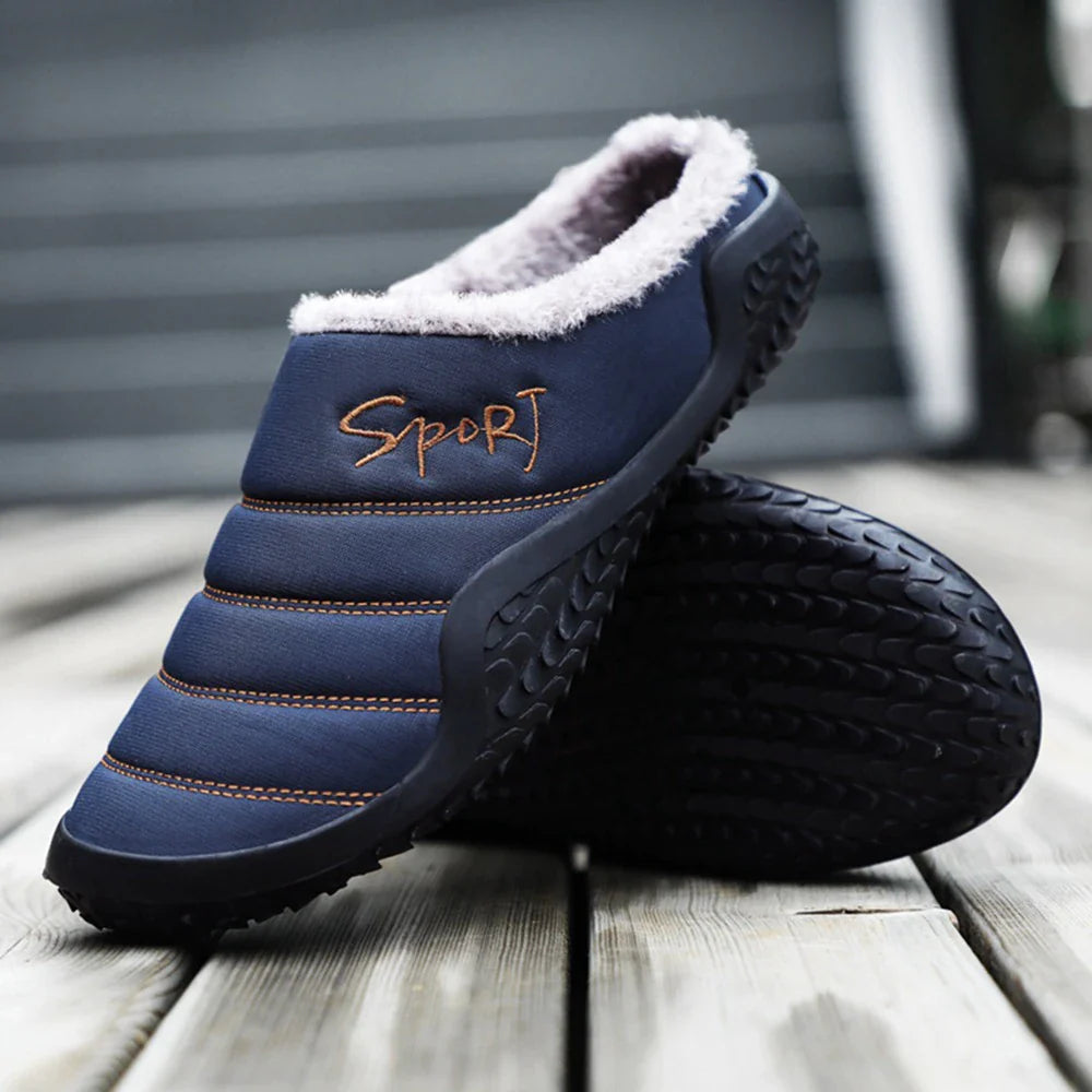 Men's Cozy Winter Comfort Slippers for Outdoor
