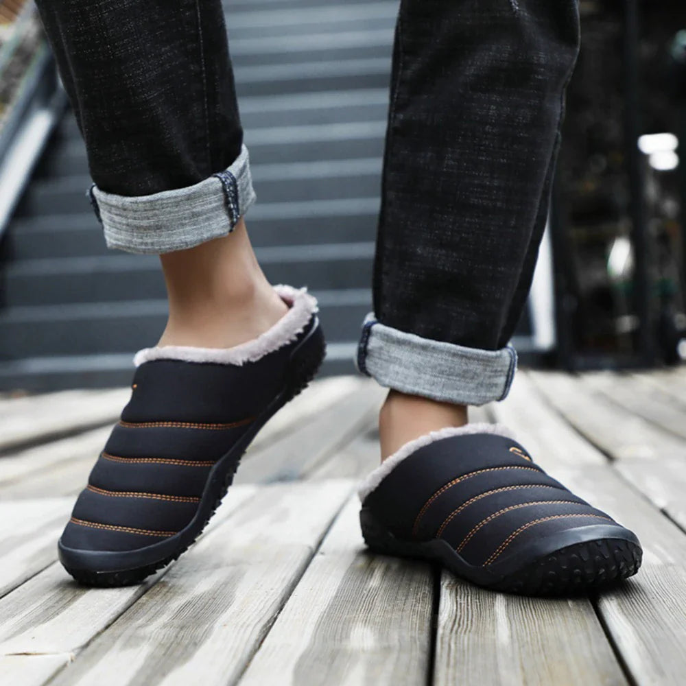 Men's Cozy Winter Comfort Slippers for Outdoor