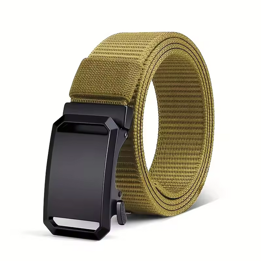 Men's Stylish Canvas Belt with Automatic Buckle