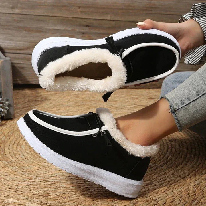 🔥On This Week Sale OFF 50%🔥Women's Shoes Lace Up Canvas Flat-heel Casual Cotton Shoes