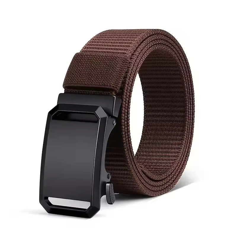 Men's Stylish Canvas Belt with Automatic Buckle