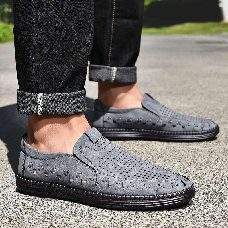 Summer Sale 49% Off🔥 Mens Leather Orthopedic Casual Slip-on Business Shoes