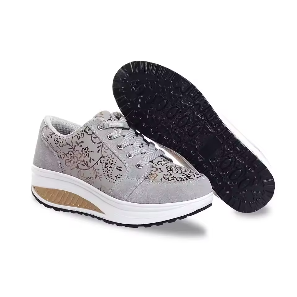 💮 Spring Special 49% Off💝 Women's Orthopedic Slimming Toning Platform Sneakers, Comfort Walking Shoes
