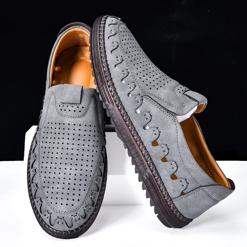 Summer Sale 49% Off🔥 Mens Leather Orthopedic Casual Slip-on Business Shoes