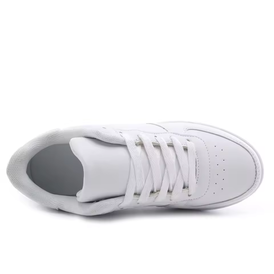 Spring Special 49% Off💝 Women's Orthopedic Lace-Up Leather Platform Sneakers – Casual Walking Shoes