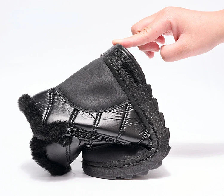 Women Comfortable Shock Absorption Waterproof Snow Boots