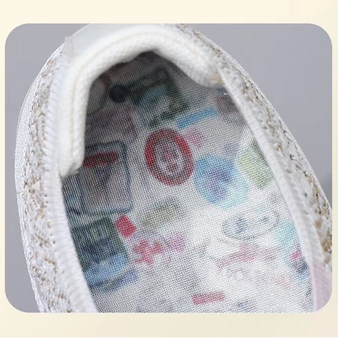 Zapatillas de senderismo transpirables y antideslizantes para mujer: mocasines de suela gruesa y suave