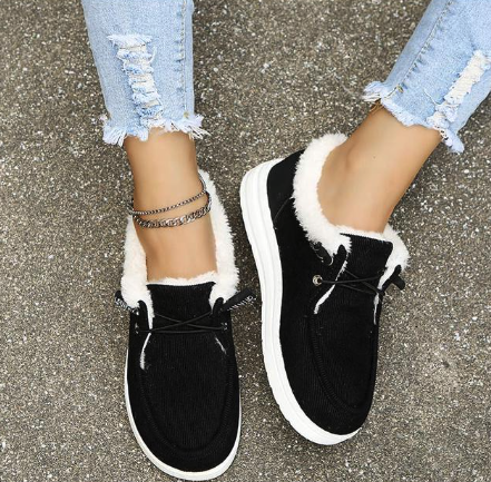 🔥On This Week Sale OFF 50%🔥Women's Shoes Lace Up Canvas Flat-heel Casual Cotton Shoes