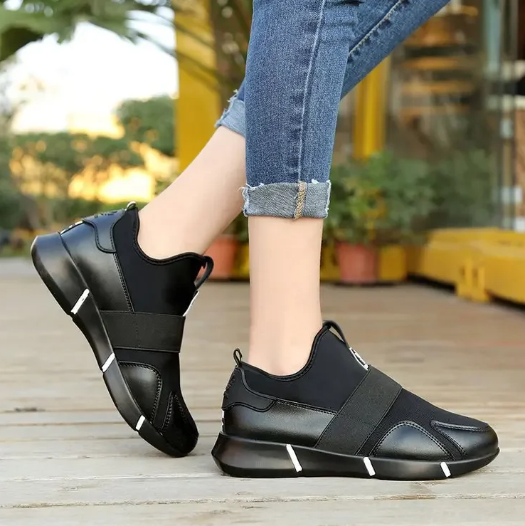 CloudFlex™ Women's Casual Slip-On Walking Sneakers, Orthopedic Work Shoes
