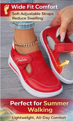 Women's Orthopedic Breathable Slip-On Shoes, Mary Jane Hybrid Sneakers