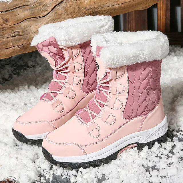 🔥Last Day Promotion 50% OFF 🔥Women's Winter Fashionable Fleece-Lined Warm Snow Boots