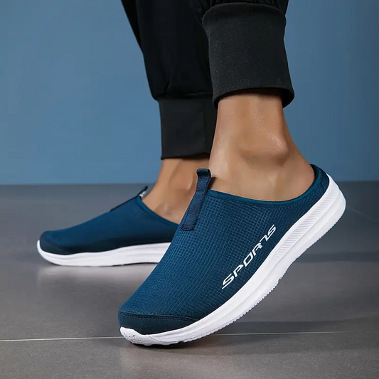 Summer Sale 50% Off❤️ Comfortable Men's Orthopedic Slippers | Casual Slip-On Driving Shoes