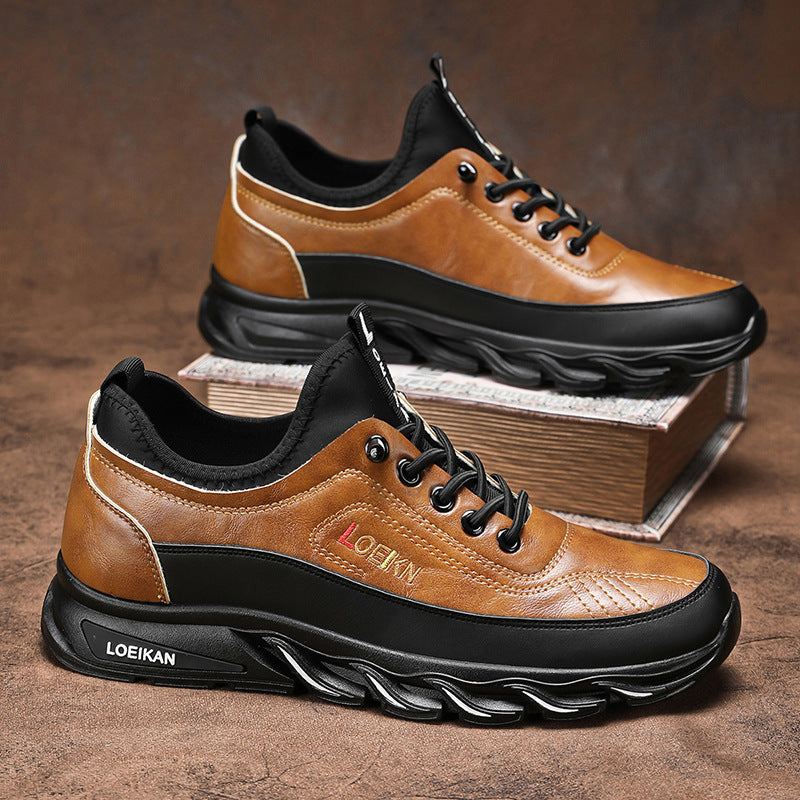 Last day Sale 70% OFF🔥 Men's Casual Fashion Orthopedic Outdoor Shoes – Waterproof Anti-Puncture, Anti-Collision