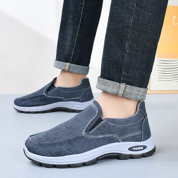 HOT SALE 45% OFF! New Men's Orthopedic Slip-on Shoes, Comfort Walking Shoes