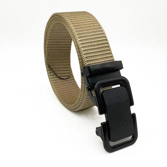 Men's Nylon Woven Casual Belt, All-match Sport Outdoor Belt (B005)