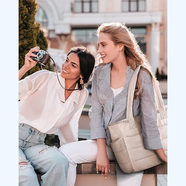 HOT Trending -49% OFF🔥Lightweight Cloud Puffy Tote Bag