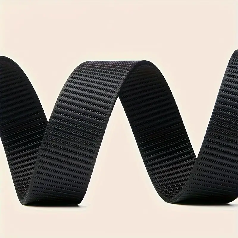 Men's Stylish Canvas Belt with Automatic Buckle