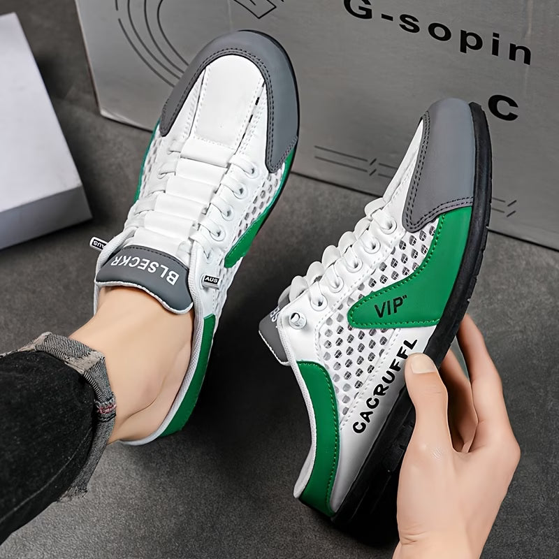 Men's Breathable Casual Comfort Half Slippers Slip-on Shoes