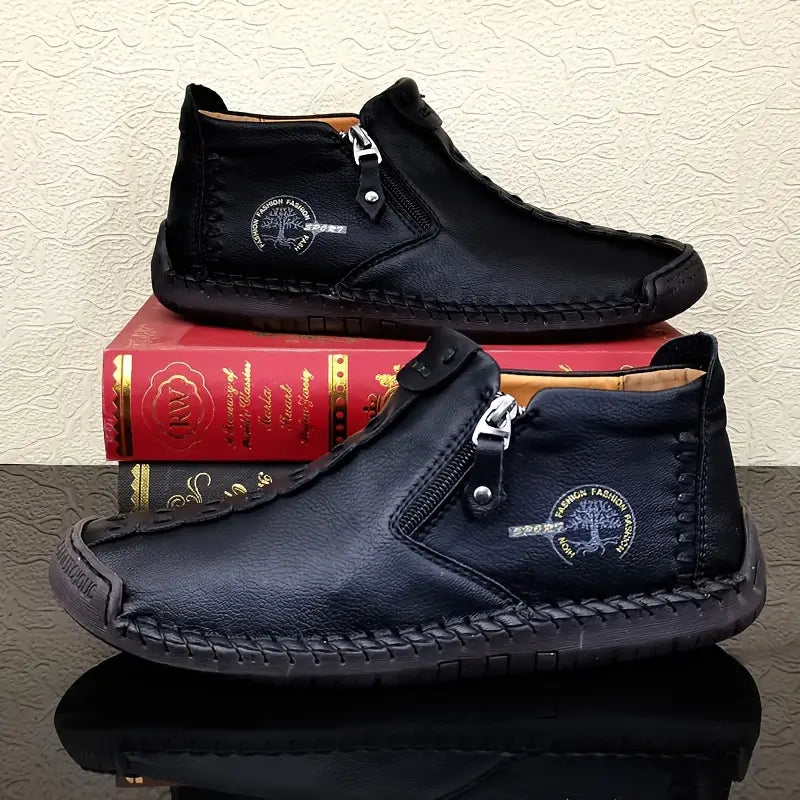 New Arrival Sale 50% Off🔥Men’s Classic Orthopedic Leather Casual Boots – All-Season Comfort, Handcrafted Style