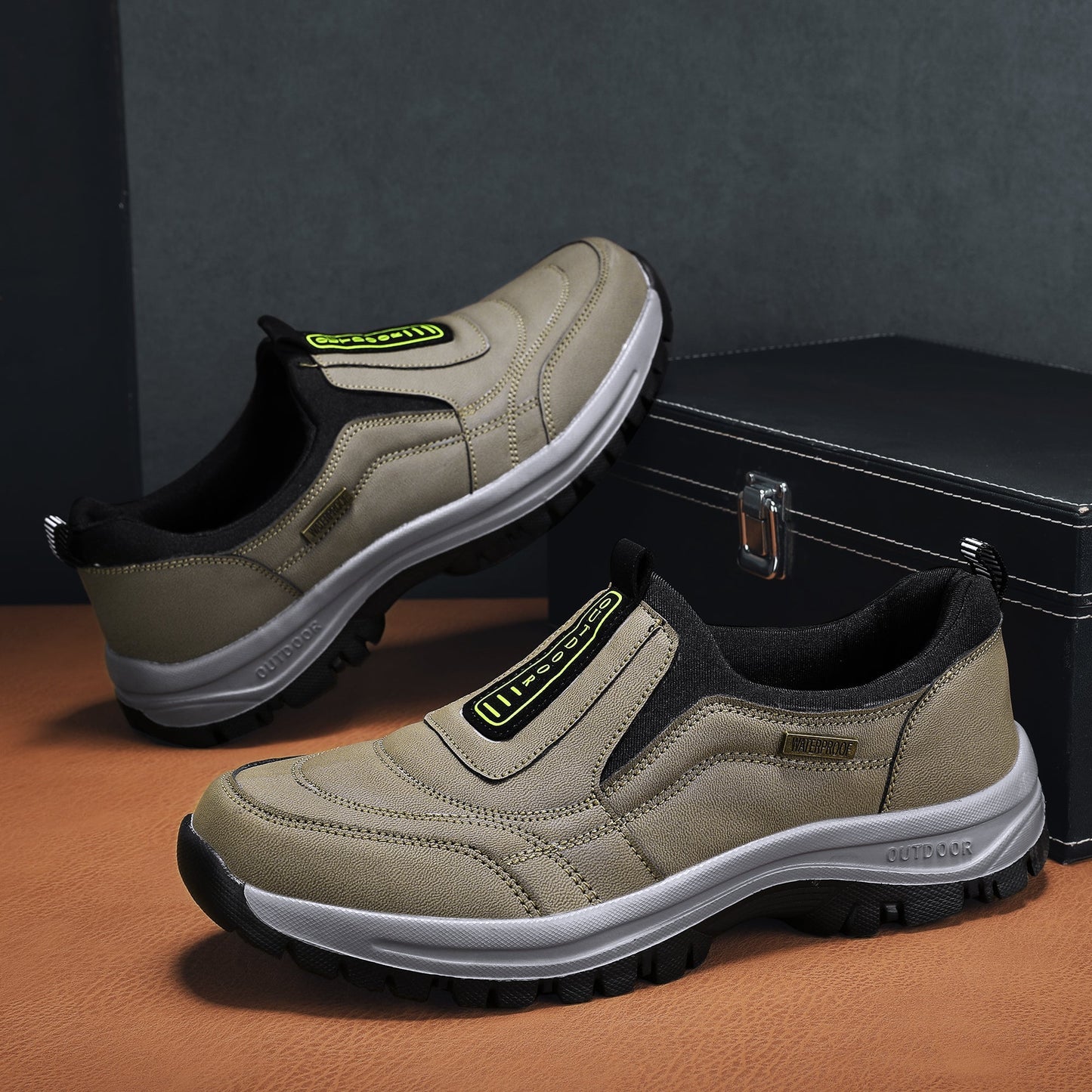 Spring Sale 49% Off🔥 Men's Waterproof Orthopedic Slip-on Walking Shoes