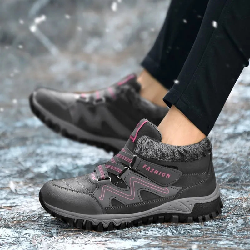 🎁Last Day 50% Off ❄️ Women's Cozy Winter Waterproof Anti-Slip Orthopedic Boots
