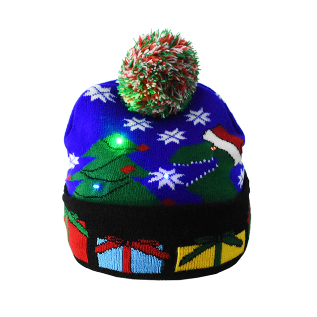 Christmas Light-Up Beanie