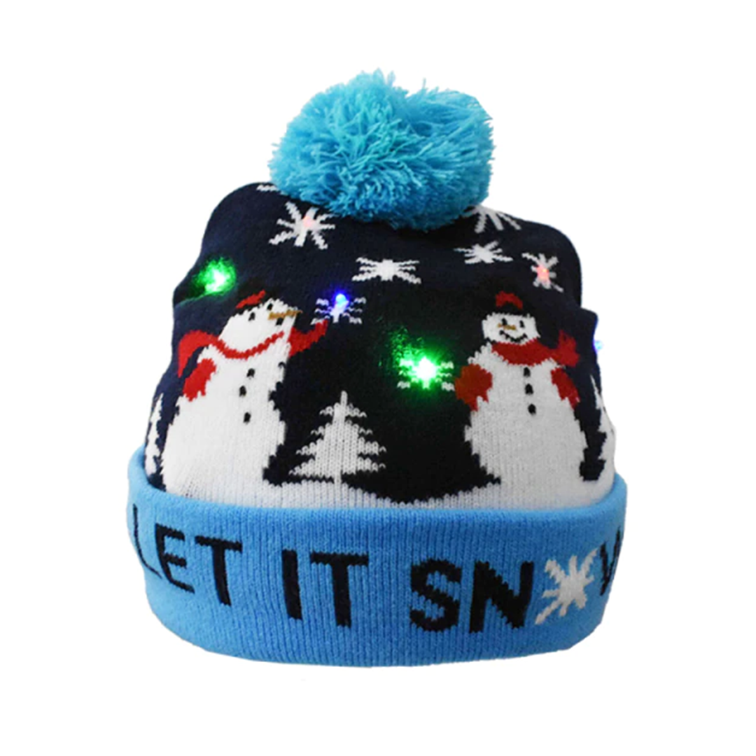 Christmas Light-Up Beanie