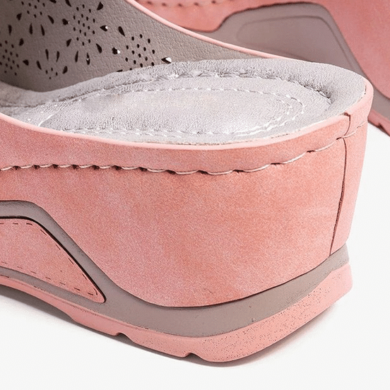 Leather Soft Footbed Orthopedic Arch-Support Sandals