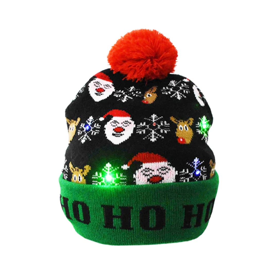 Christmas Light-Up Beanie