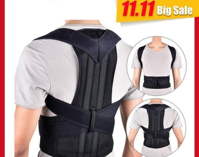 Back Posture Corrector (Belt Corset Design)