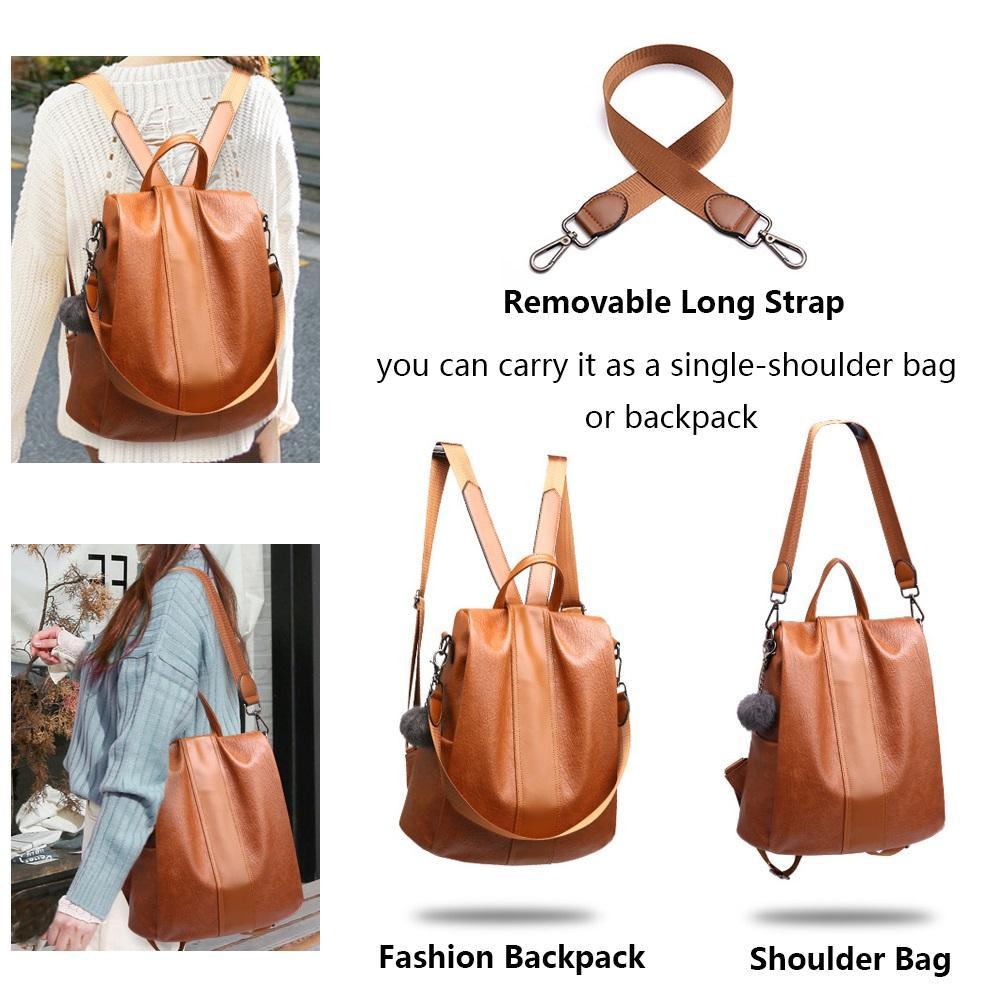 Fashion Anti-Theft Waterproof Backpack With Large Capacity