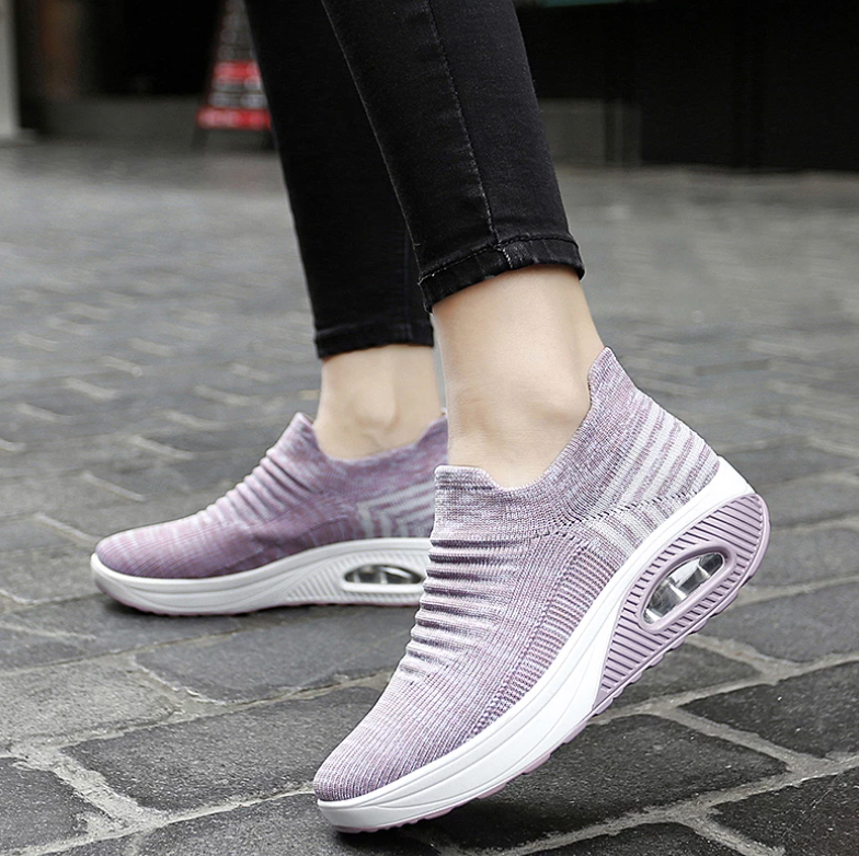 Women's Orthopedic Stretchable Lightweight Walking Shoes