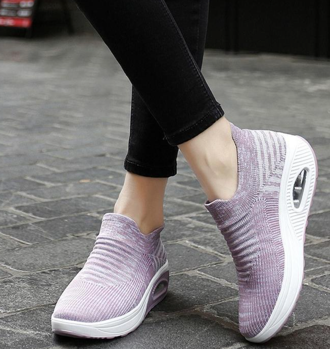 Women's Orthopedic Stretchable Lightweight Walking Shoes