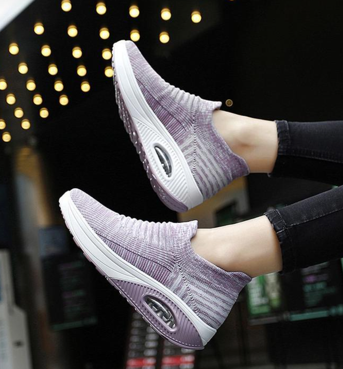 Women's Orthopedic Stretchable Lightweight Walking Shoes