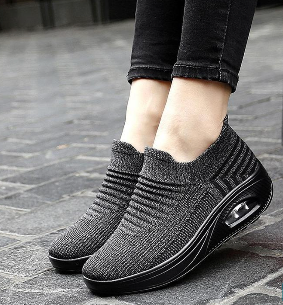 Women's Orthopedic Stretchable Lightweight Walking Shoes