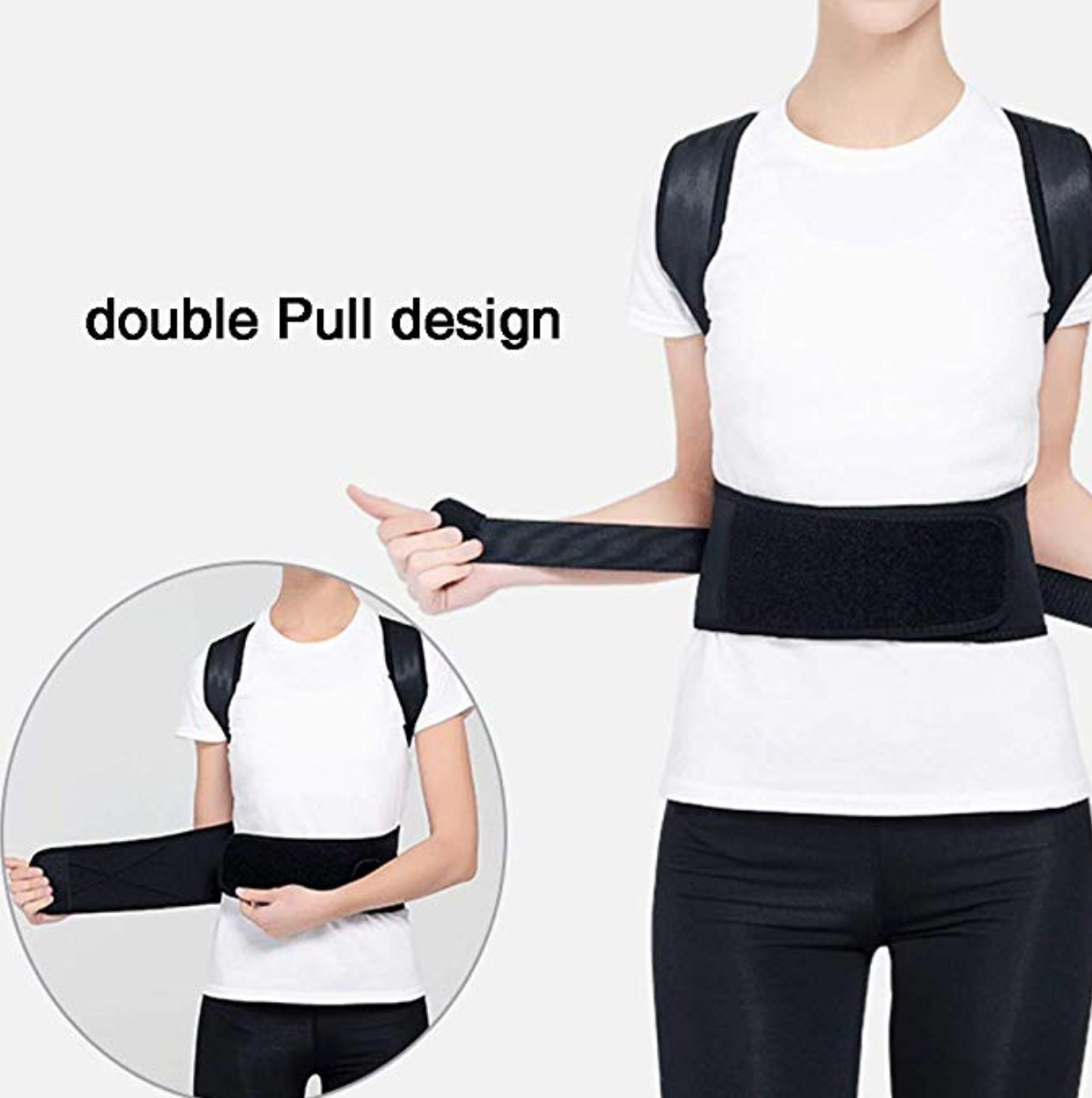 Magnetic Posture Corrective Therapy Back Brace For Men & Women