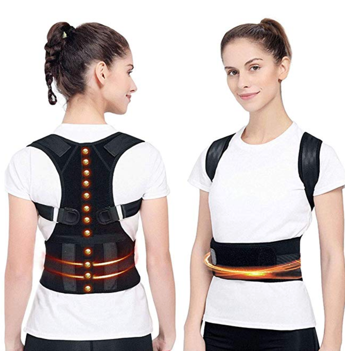 Magnetic Posture Corrective Therapy Back Brace For Men & Women