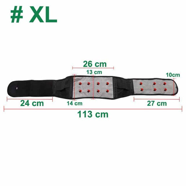 Magnetic Back Support Lumbar Brace Belt